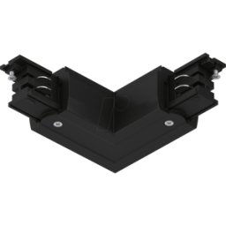 PAULMANN PLM 91374 - ProRail3 L connector, 101x101 mm, max. 3680 W, black