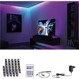PAULMANN PLM 78886 - LED Strip Set 1.5m Dynamic Rainbow RGB