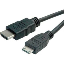 ROLINE GREEN ROLINE 11445580 - High Speed HDMI-A male > HDMI Mini-C male, with Ethernet, 2.0 m