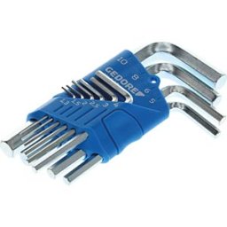 GEDORE WERKZEUG GEDO H 42-10 - Hexagon Allen key set in holder 10 pcs 1.3-10 mm