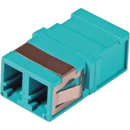 EFB-ELEKTRONIK EFB 53516.1 - Fiber optic coupling, LC duplex, multimode, aqua
