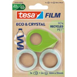 TESA 59038 - tesafilm® Eco & Crystal mini dispenser + 2x rolls