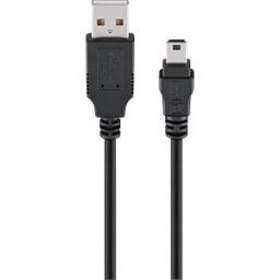 GOOBAY 50768 - USB 2.0 cable, A connector to mini B connector, 3.0 m