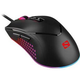 SANDBERG 640-20 - Mouse, wired, black, RGB LED