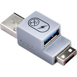 SMARTKEEPER SK UCL03BN - Data Blocker Schloss, USB Typ A, braun