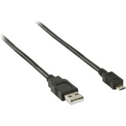 NEDIS N CCGB60500BK20 - USB 2.0 Cable, A male > Micro-B male, 2 m, black