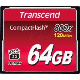 TRANSCEND TS64GCF800 - CF Card, 64GB 800x