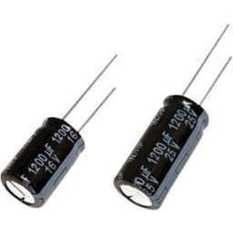 PANASONIC S-F 1,8M 6,3 - E-Cap, radial, 1,8 mF, 6,3 V, RM 3,5, 105°C, 9000 h, 20%