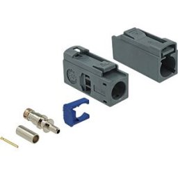 DELOCK 89691 - FAKRA G jack 25 mm (long) for crimping