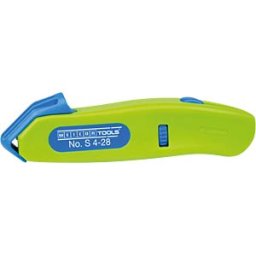 WEICON 53055328 - Cable knife, No. S 4 - 28, Green Line, for round cables, 4.0 - 2