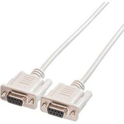 ROLINE 11019030 - Serial cable, 9-pin RS-232, port/port, 3.0 m
