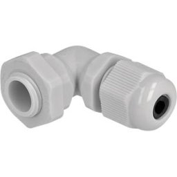 DELOCK 60293 - Cable Gland 90° angled PG7 gy