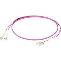 EFB-ELEKTRONIK O0319FT.5 - Duplex Jumper LC-LC OM4, Flat Twin 5m