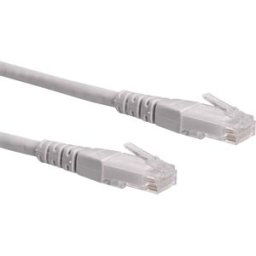 ROLINE 21150932 - Patch cable Cat. 6, UTP, grey, 2 m