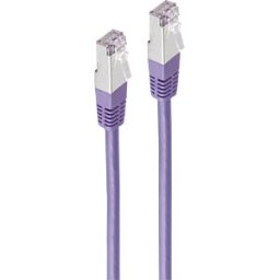 SHIVERPEAKS SHVP BS75230V - Patch cable, Cat.5e, SF/UTP, violet, 30m