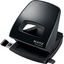 LEITZ 50030095 - Hole punch, up to 30 sheets, NeXXt Recycle, black