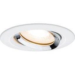 PAULMANN PLM 93663 - Recessed light Nova Plus, GU5,3 / GU10, white / chrome, IP65