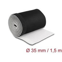 DELOCK 20864 - Cable cover, neoprene, rip-tape closure, 1.5 m x 135 mm