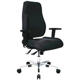 TST PI99GBC0 - Topstar Point 91 office chair without armrests, black