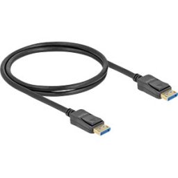 DELOCK 80261 - DisplayPort cable 10K 60 Hz 54 Gbps 1 m
