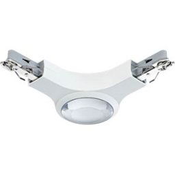 PAULMANN PLM 95486 - URail L connector, illuminated, 141x141 mm, 5.3 W, white