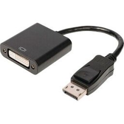 NEDIS N CCGB37250BK02 - Cable DisplayPort male > DVI-D 24 + 1, 0,2 m, black