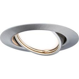 PAULMANN PLM 93420 - Base recessed light, 5 W, 3000 K, 20°, round, brushed iron, set