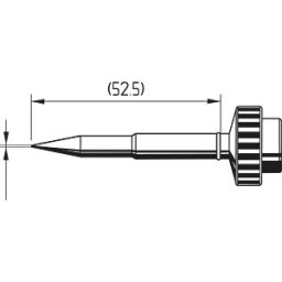ERSA 612 SD - Tip for DG20A64, pencil tip, 0.4 mm