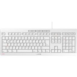 CHERRY JK-8500DE-0 - Keyboard - USB - white-grey - German