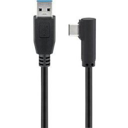 GOOBAY 66501 - Cable USB 3.0 Typ-C > Typ-A 3.0 90°, 1.0 m