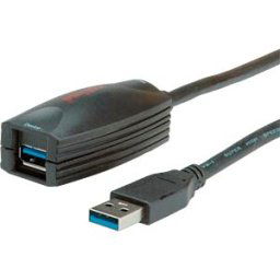 ROLINE 12041096 - Active USB 3.0 extension cable USB-A, 5 m