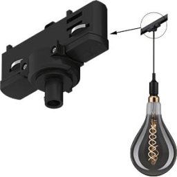 PAULMANN PLM 91387 - ProRail3 universal pendant adapter, max. 1150 W, black