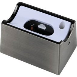 SCHIEFER LIGHTING SCHI 600861517 - Lamp holder S14s, metal, brushed chrome