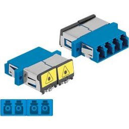 DELOCK 86903 - Fiber optic coupling LC/LC Quad