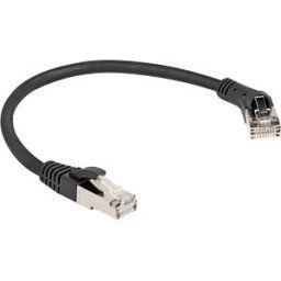 DELOCK 80626 - RJ45 Network Cable Cat.8.1 S/FTP plug 45° right angled to plug s