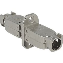 DELOCK 86466 - Coupler for network cable Cat.6 STP toolfree for installation