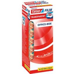 TESA 57405 - tesafilm® transparent, 33 m x 19 mm, 8 rolls