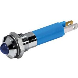 CML TECHNOLOGIES 19080357 - LED signal light, blue - ultra-bright, 24 VAC/VDC, Ø8 mm, 600 mc