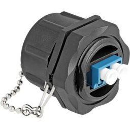 DELOCK 87886 - FO chassis connector LC duplex, singlemode IP68