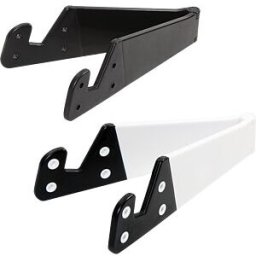 LOGILINK AA0039W - Foldable smartphone and tablet stand, black / white