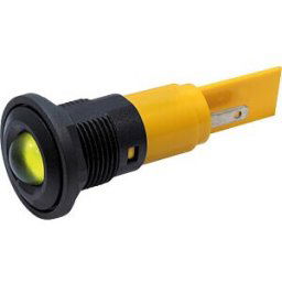 CML TECHNOLOGIES 19401232 - LED signal light, yellow, 230 VAC, Ø16 mm, 200 mcd
