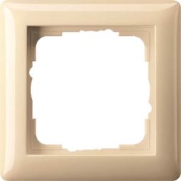 GIRA55 RA1 CWG - Frame, Cream White Glossy, 1-Way