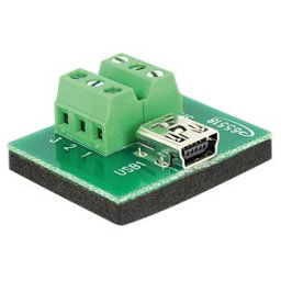 DELOCK 65518 - Mini USB socket > 6-pin terminal block