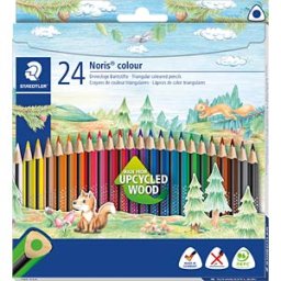 STAEDTLER 187C24 - Coloured pencils, 3 mm, triangular shape, 24 colours