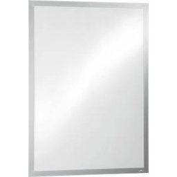 DURABLE 505423 - Signage frame, 50x70 cm, self-adhesive, hinged, silver