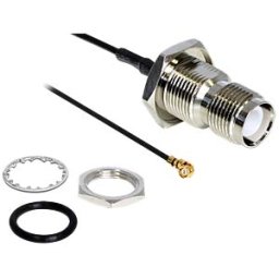 DELOCK 88464 - RP-TNC socket > MHF/U.FL plug, 200 mm
