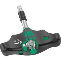WERA 05023460001 - 411 A RA T-handle with ratchet function, 1/4''
