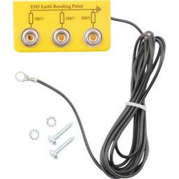 BERNSTEIN BERN 9 359 1 - ESD ground box, 3x push button 10 mm, with cable