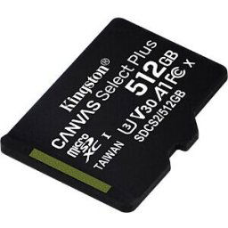 KINGSTON SDCS2/512GBSP - MicroSDXC memory card, 512 GB, Canvas Select Plus