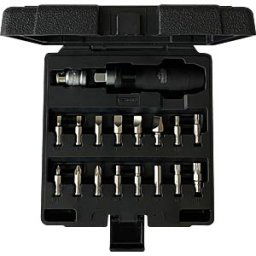 KS TOOLS GMBH KS 515.1000 - 1/2'' manual impact screwdriver set, 18 pieces